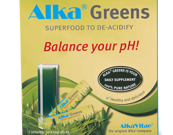 Alka® Greens е суперхрана, която предпазва тялото от натрупване на киселини